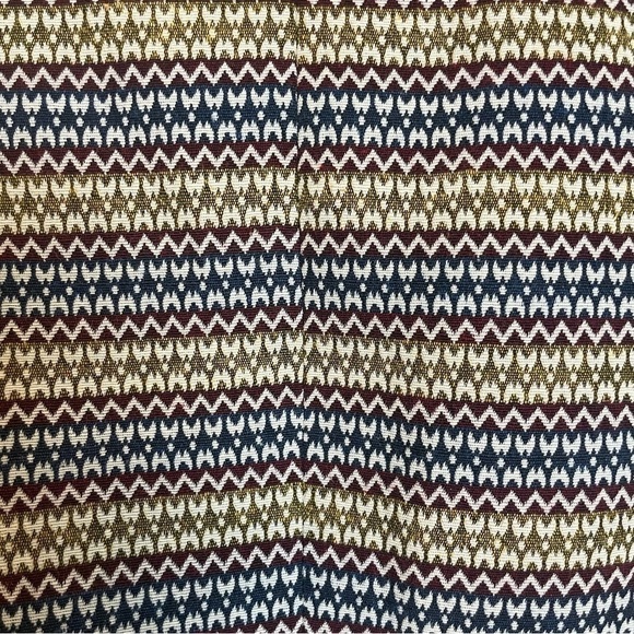 Molly Bracken Single Breasted Multicolored Zigzag Design Jacket Blazer Size M - Picture 7 of 11